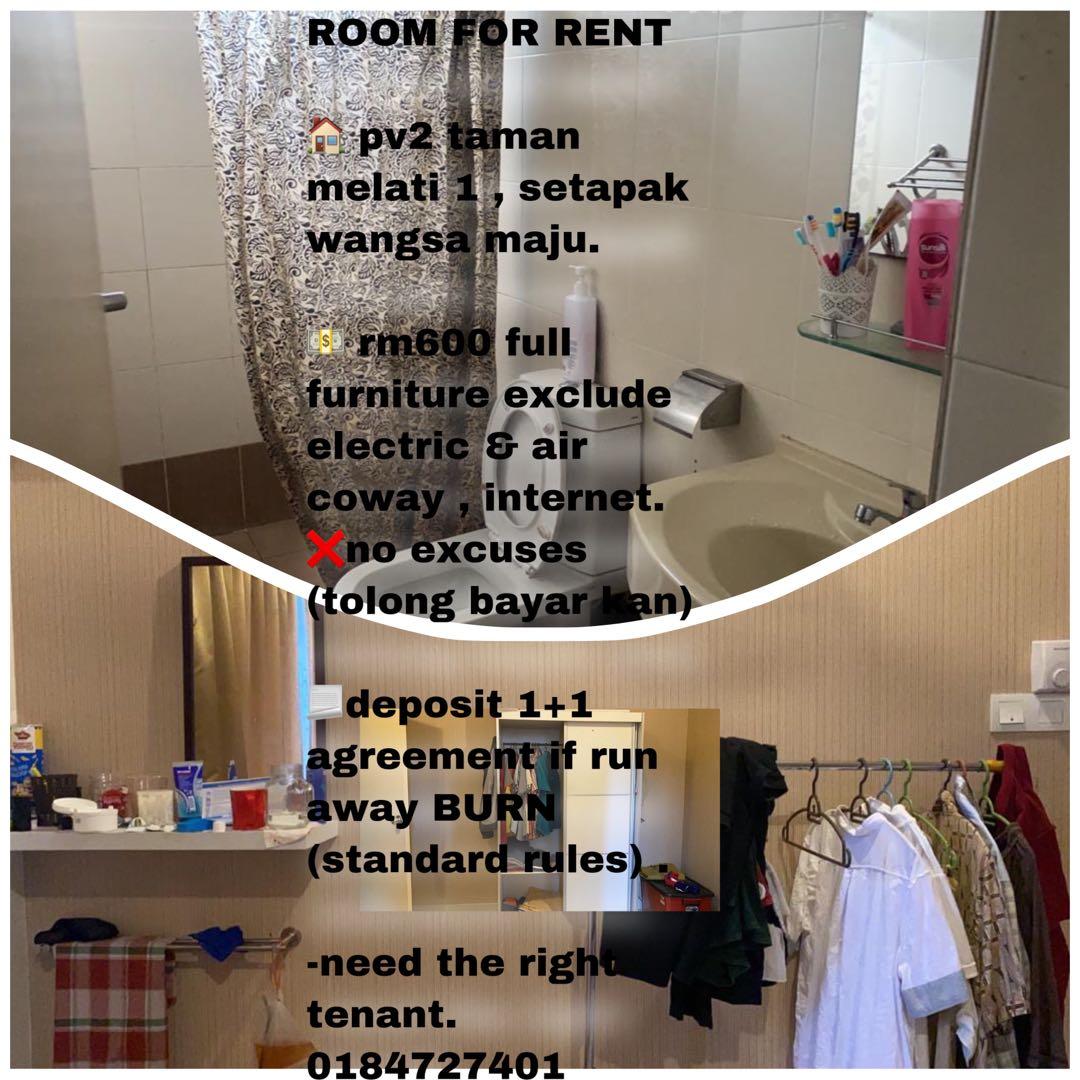 Bilik Sewa Lelaki Perempuan Boleh Property Rentals On Carousell