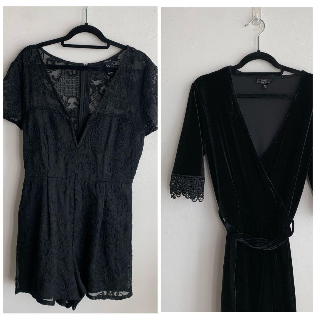 black romper dressy
