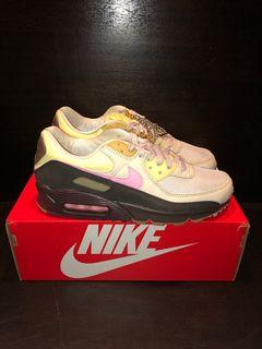 BNDS US10W(US8.5 Mens) Nike Air Max 90 Cuban Link Velvet Brown (W)