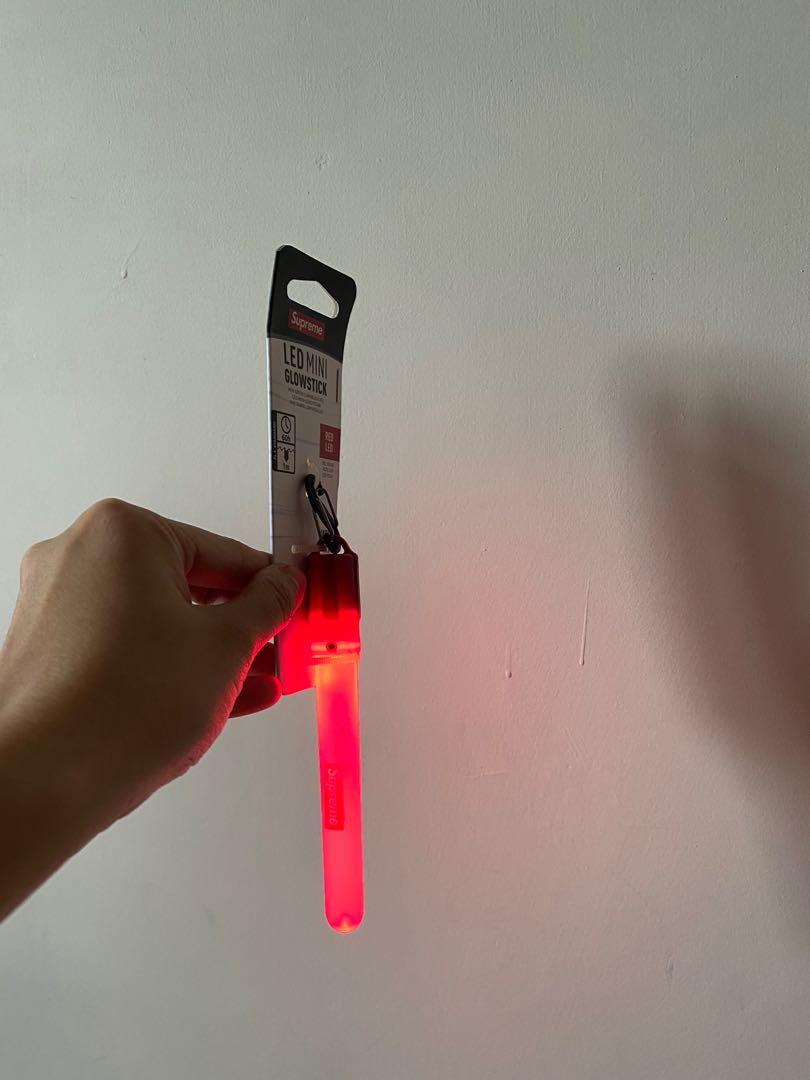 BNWT Supreme Night Lite Keychain Red (Free Postage), Everything
