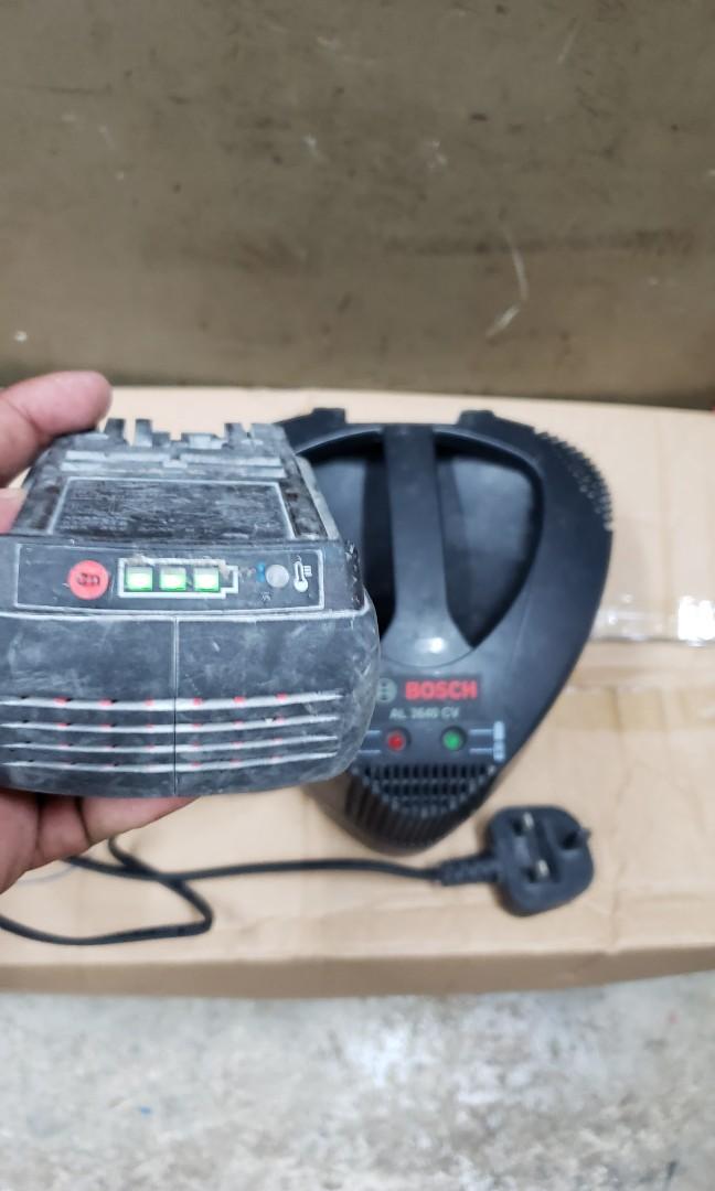 Bosch battery and charger, Mobile Phones & Gadgets, Mobile & Gadget