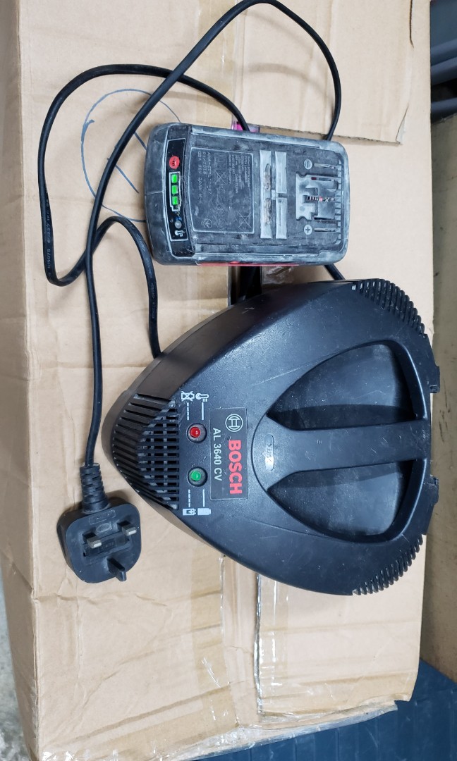 Bosch battery and charger, Mobile Phones & Gadgets, Mobile & Gadget