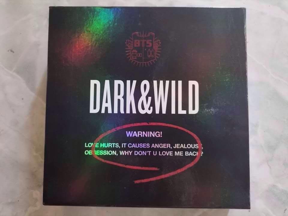 Bts Dark Wild Album With Group Pc K Wave On Carousell