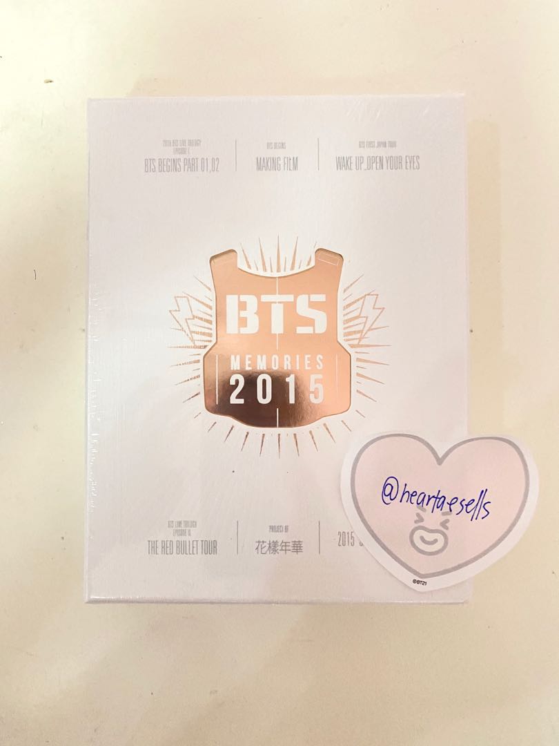 Bts Memories Of 15 Dvd Sealed K Wave On Carousell