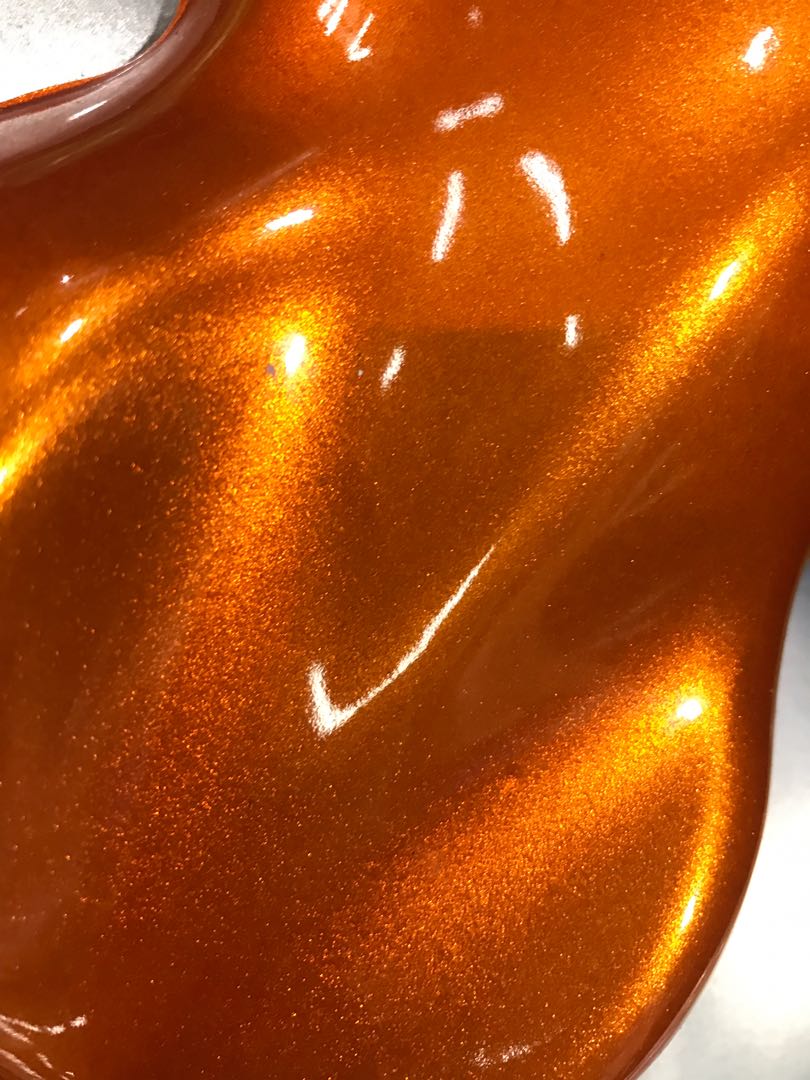 Candy shop orange paint
