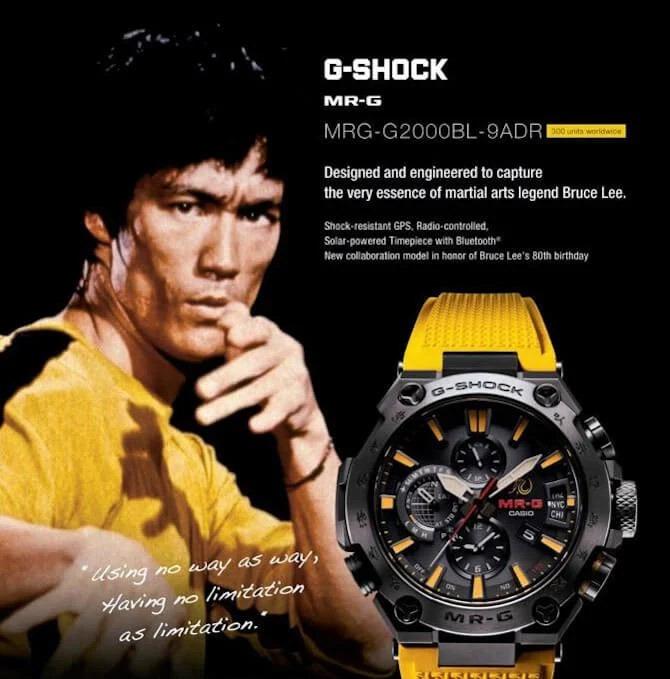 Casio bruce lee watch clearance