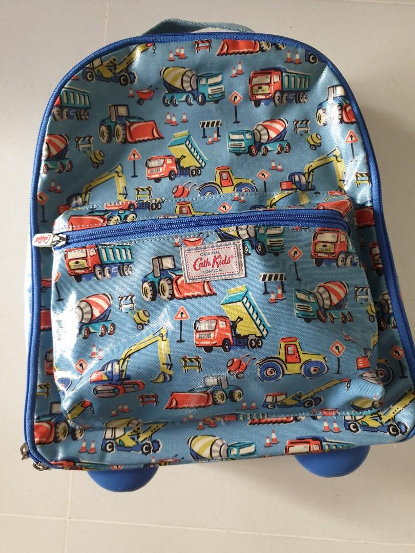 Cath Kidston Trucks Large Trolley School Bag