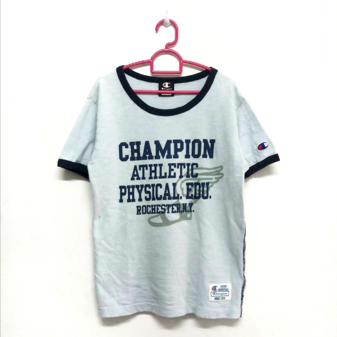 Champion Kids Ringer Shirt Babies Kids Boys Apparel 8 To 12 Years On Carousell