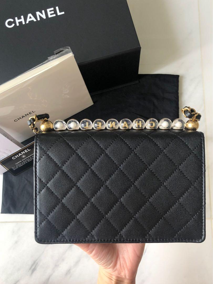 Plexiglass clutch with long chain  CHANEL  Chanel lego Chanel fashion  show Chanel handbags