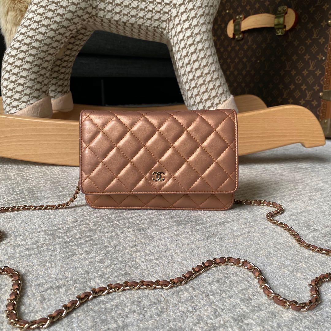 Chanel Wallet On chain Woc, Luxury, Bags & Wallets on Carousell