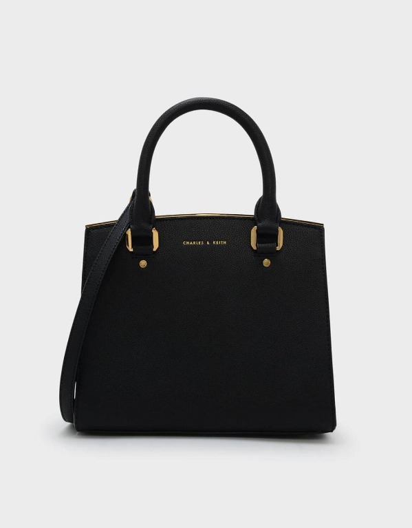 Charles and keith sales classic structured city bag