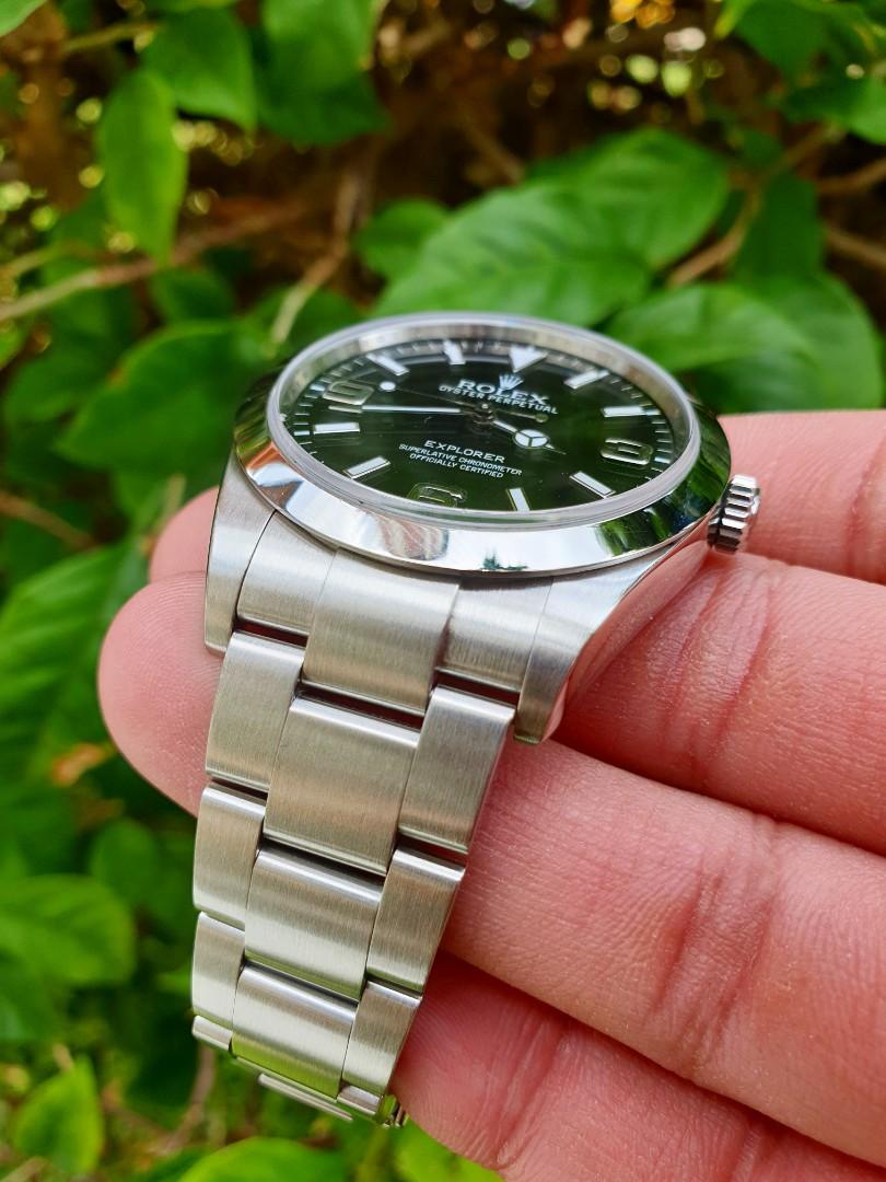 Rolex explorer 1 clearance 39mm for sale