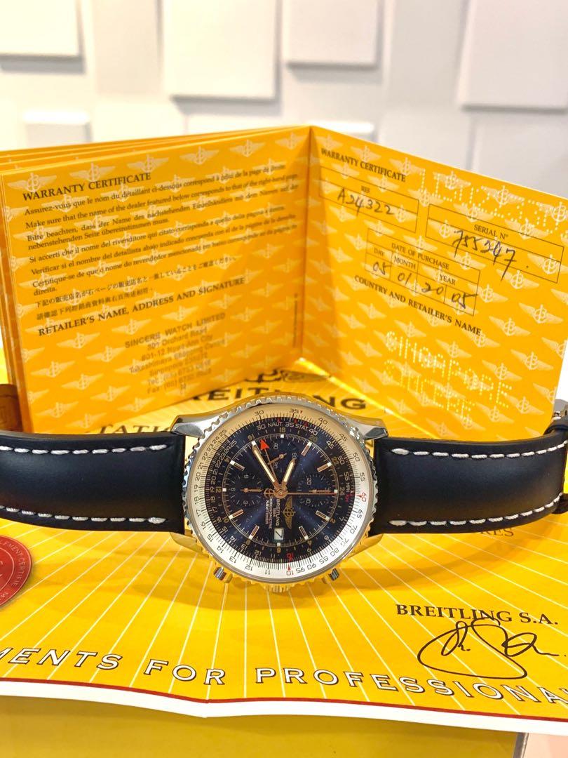 Cheapest Breitling Navitimer World Time Full Set Mobile Phones