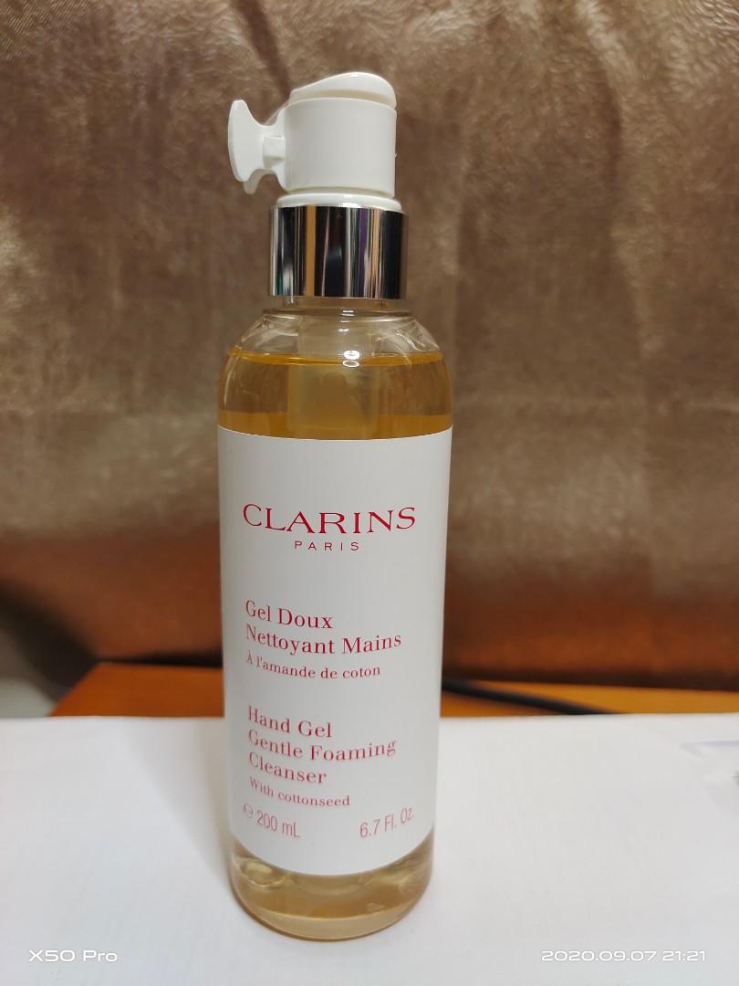 clarins foaming gel