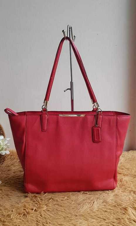 Coach madison East West tote Women s Fashion Bags Wallets Purses Pouches on Carousell