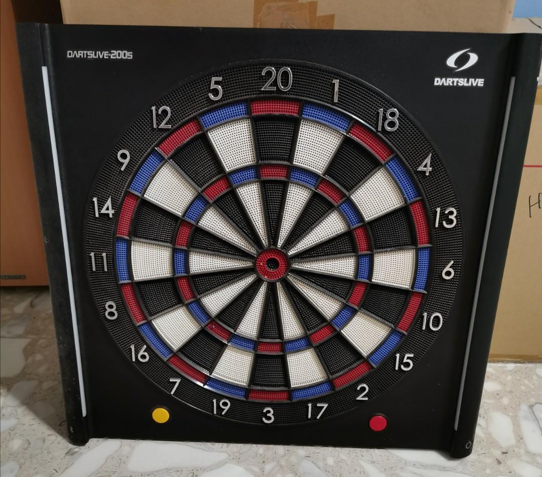 Dartslive dartboard model 200s, Sports Equipment, Sports & Games
