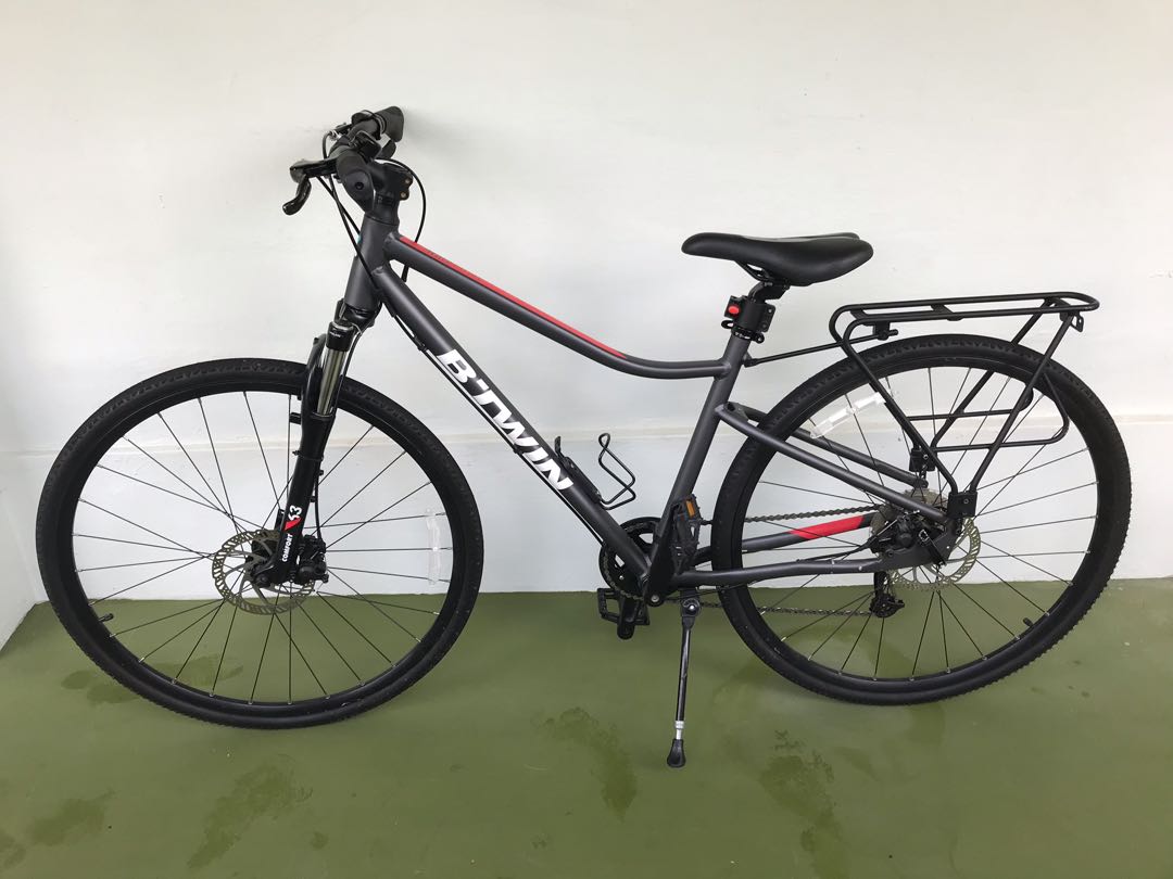 Riverside 500 9sp hybrid bike on sale