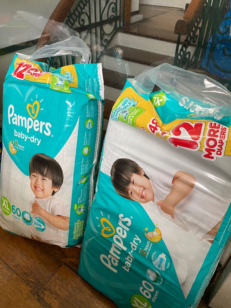 diaper pampers xl