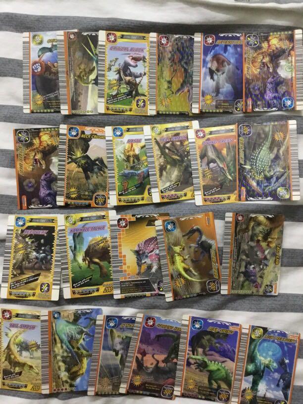 Dinosaur King Card Collection Hobbies Toys Toys Games On Carousell