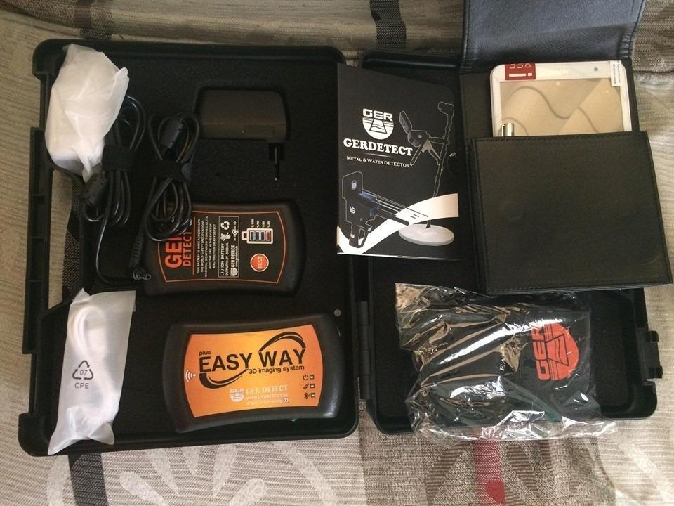EASY WAY Plus Device 3D Imaging System Ground Scanner Gold and Metal ...