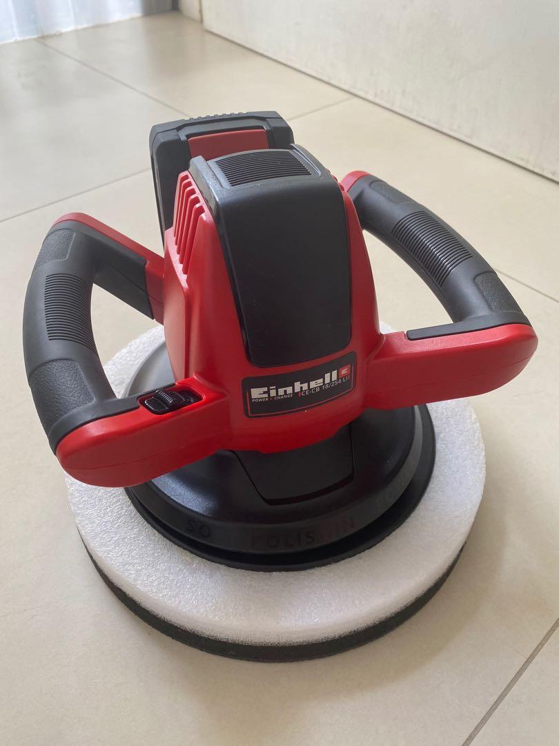 Einhell cordless best sale car polisher