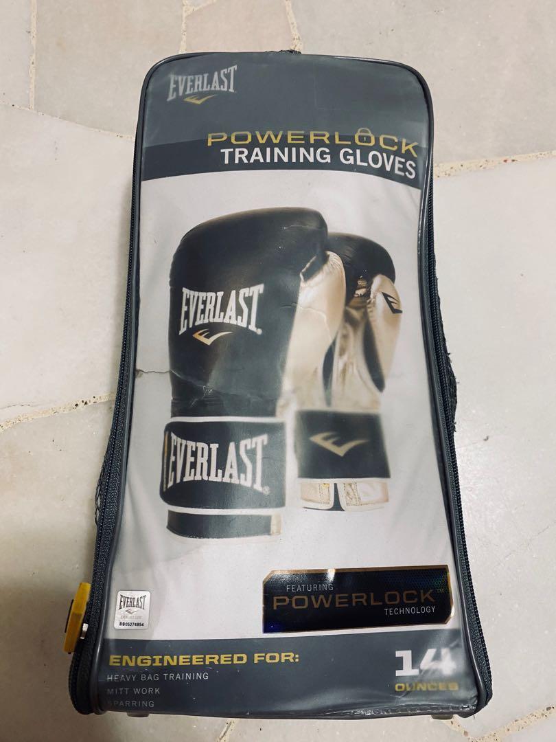 Everlast Boxing Gloves 14oz, Sports Equipment, Sports & Games, Racket