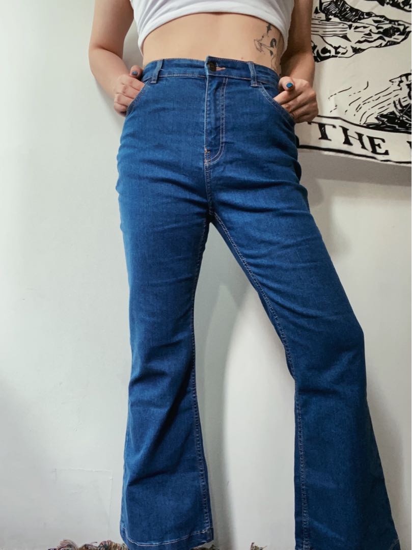 Forever 21 Flare Jeans With Rainbow Detail Women S Fashion Clothes Pants Jeans Shorts On Carousell See more of forever 21 on facebook. forever 21 flare jeans with rainbow detail