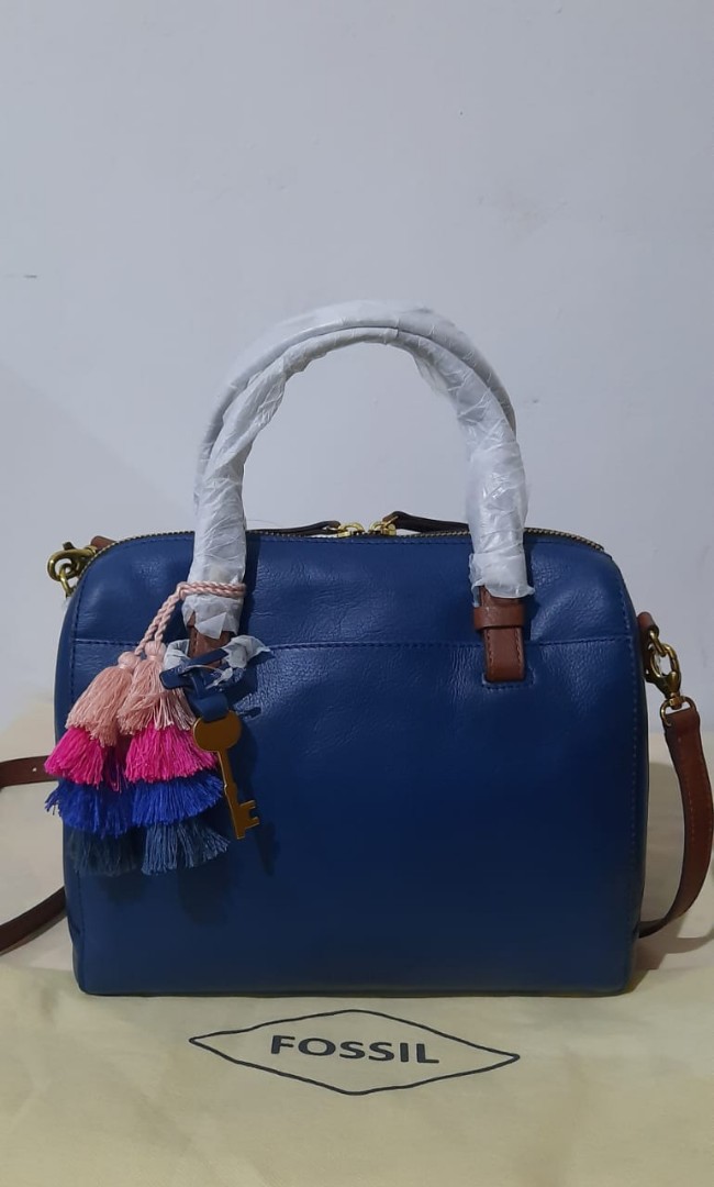 Fossil Rachel Satchel Twilight Fesyen Wanita Tas Dompet di