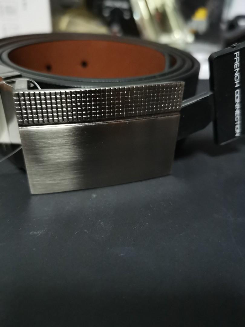 french connection reversible belt