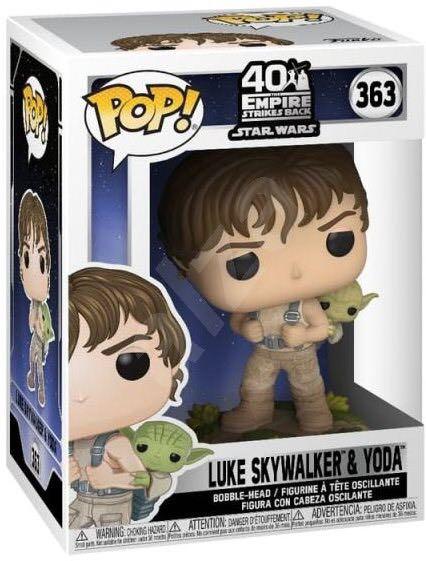funko pop luke skywalker and yoda