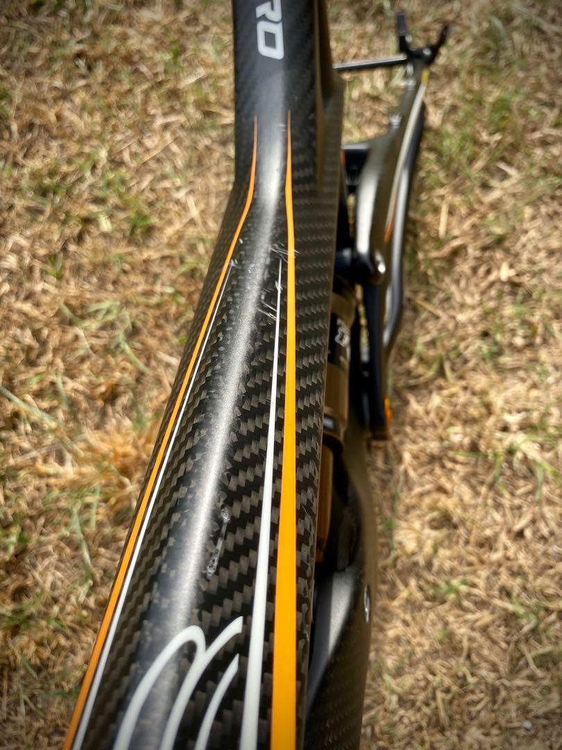full-suspension mountain bike frame 