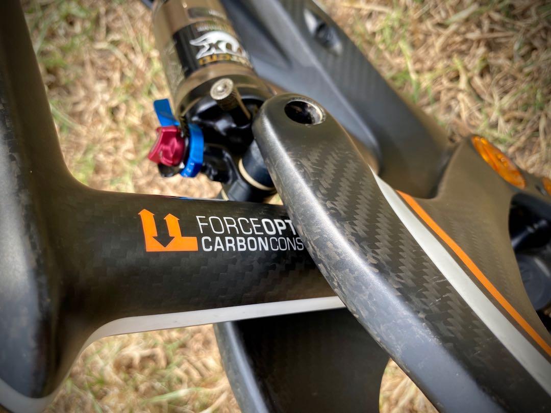 full-suspension mountain bike frame 