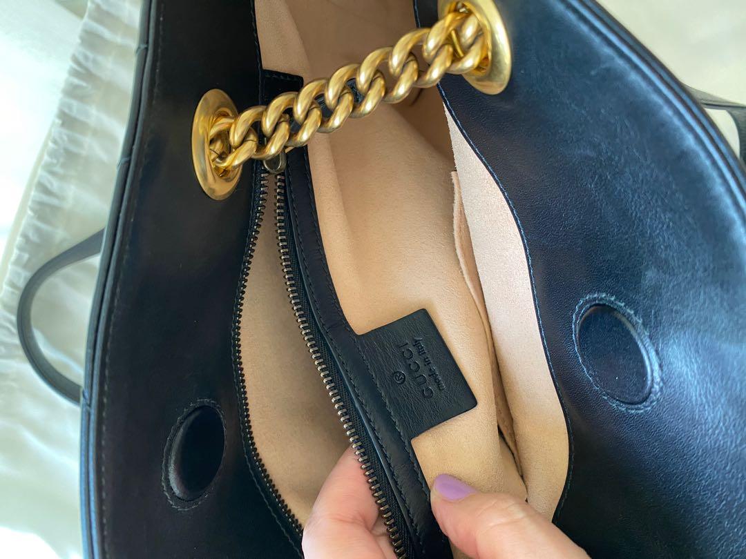 Gg marmont top matelassé tote