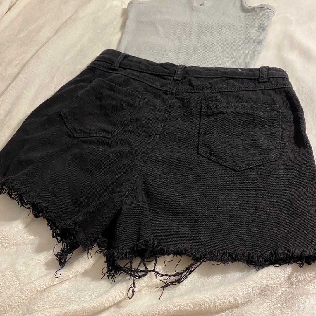 high waist palda maong