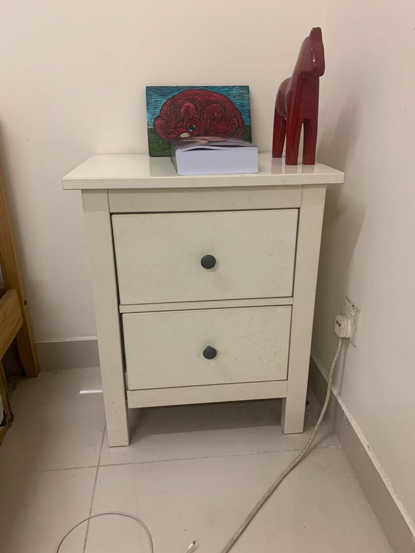 Ikea Bedside Table Home Furniture Furniture On Carousell