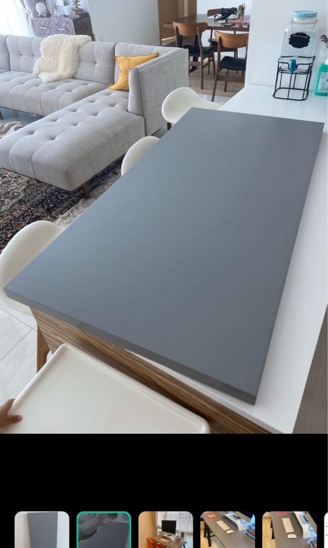 Ikea grey table with Ikea Table Legs Vika Lage, Furniture & Home Living, Furniture, Tables