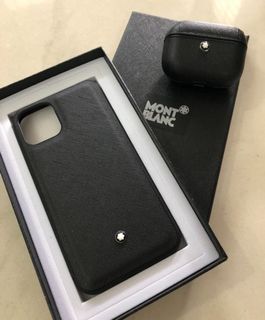 Mont Blanc Airpods Case Mobile Phones Tablets Mobile Tablet Accessories Cases Sleeves On Carousell