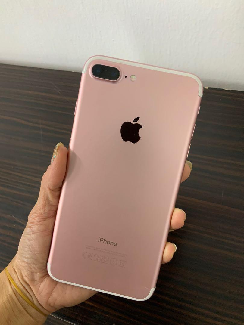 Iphone 7 plus 128gb (pink ), Mobile Phones & Gadgets, Mobile ...
