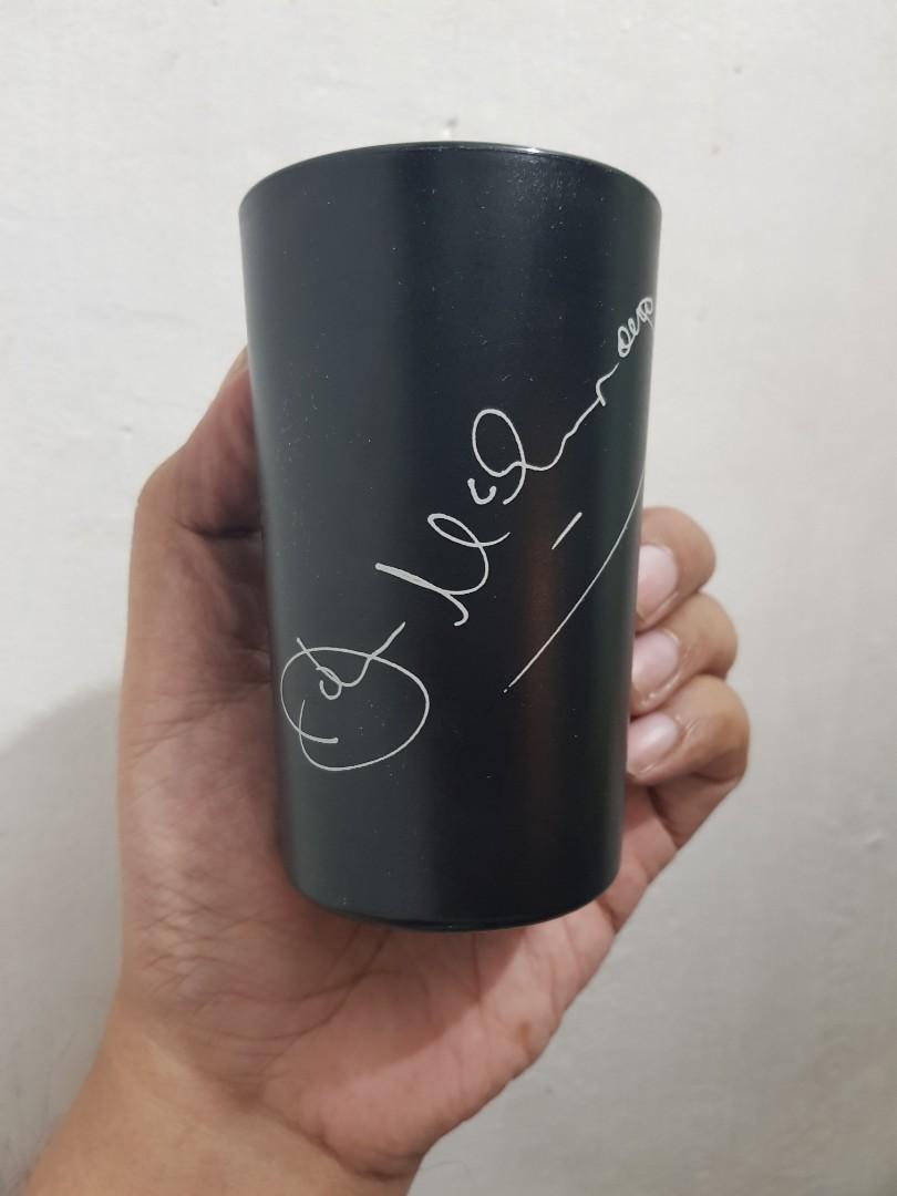 John McEnroe Autographed Cup (Category: Coffee & Tea Tableware) located in Pasig City. Submitted by sariranaw (Listing ID 1033744808, Image 1). Description: John McEnroe Autographed Cup limited reproduction by SATO Cups Japan - Plastic Display Cup.