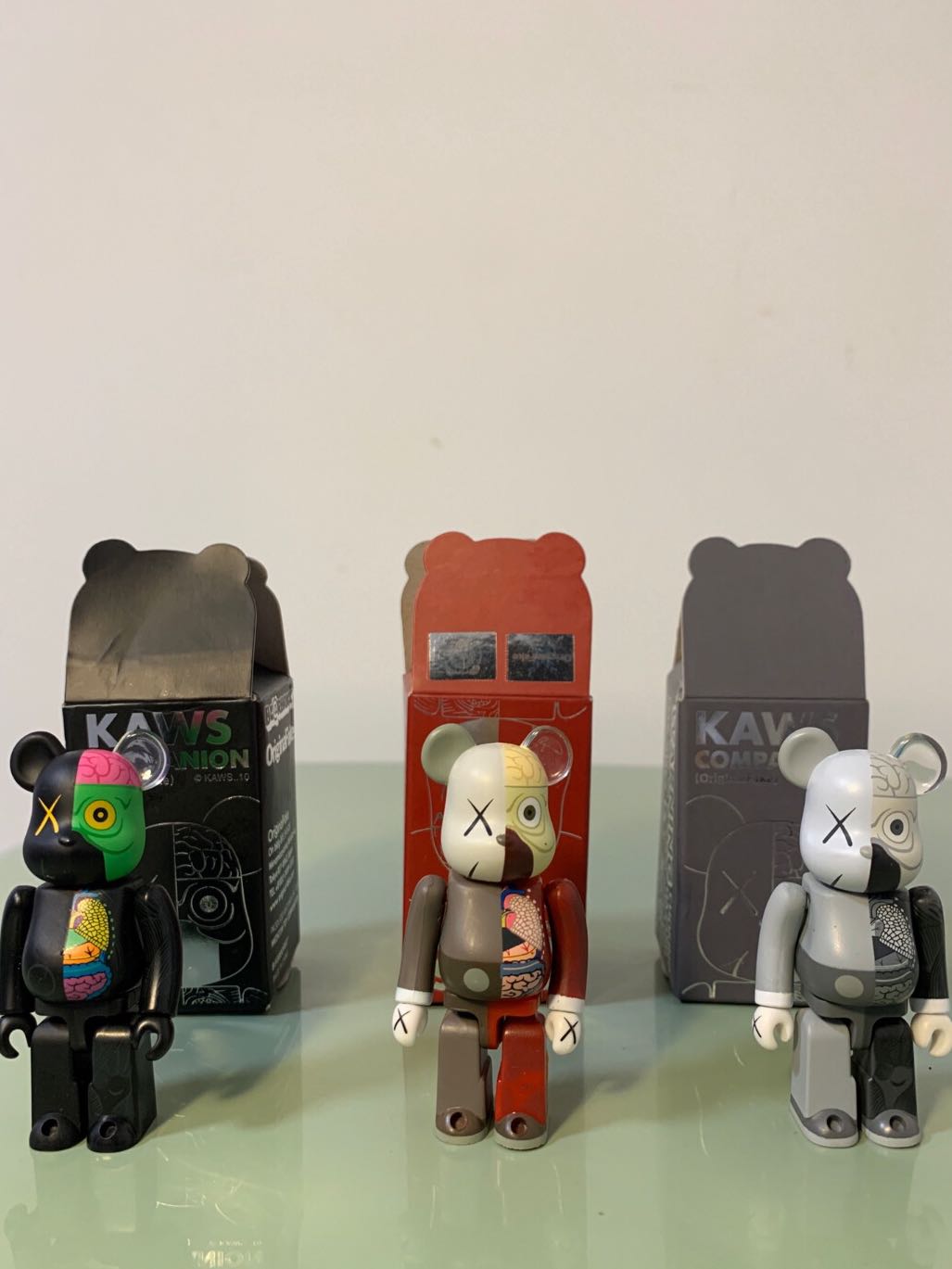 Kaws bearbrick 100 Carousell