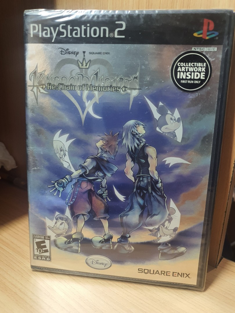 Kingdom hearts rechain of memories ps2 1st run, Video Gaming, Video Games, PlayStation on Carousell