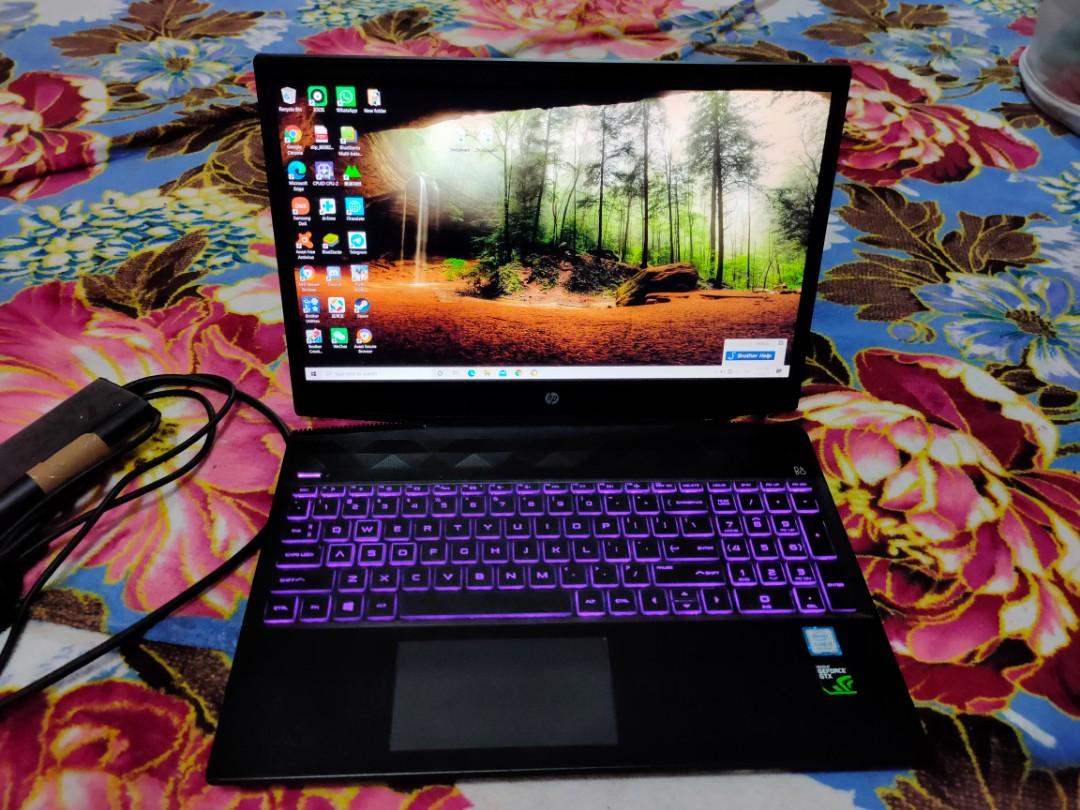 Laptop Gaming Hp Pavilion Gtx 1050 2 Gddr5 Electronics Computers Laptops On Carousell