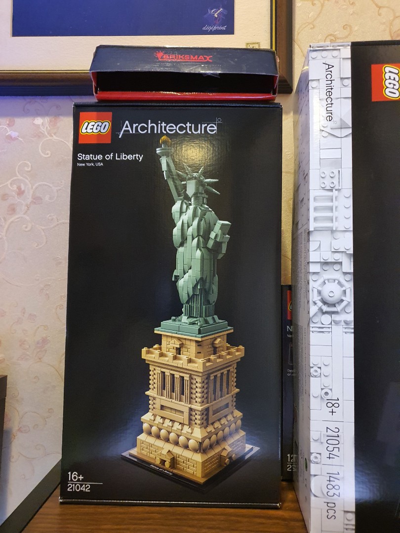 lego architecture statue