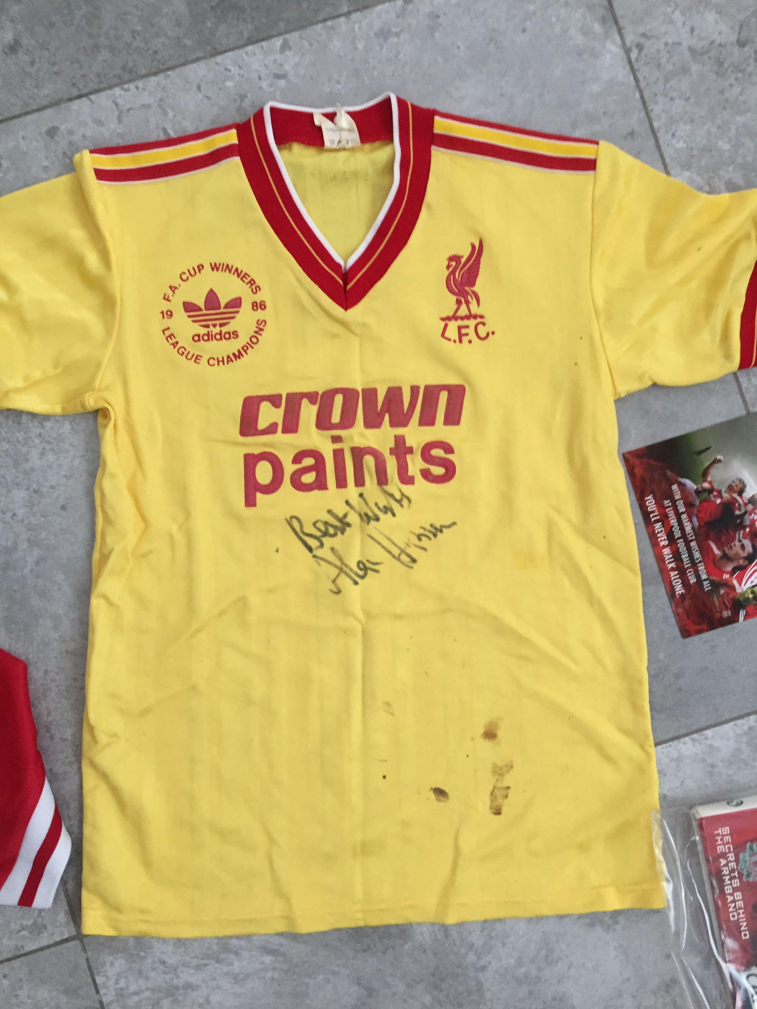 Alan hansen liverpool shirt number shop
