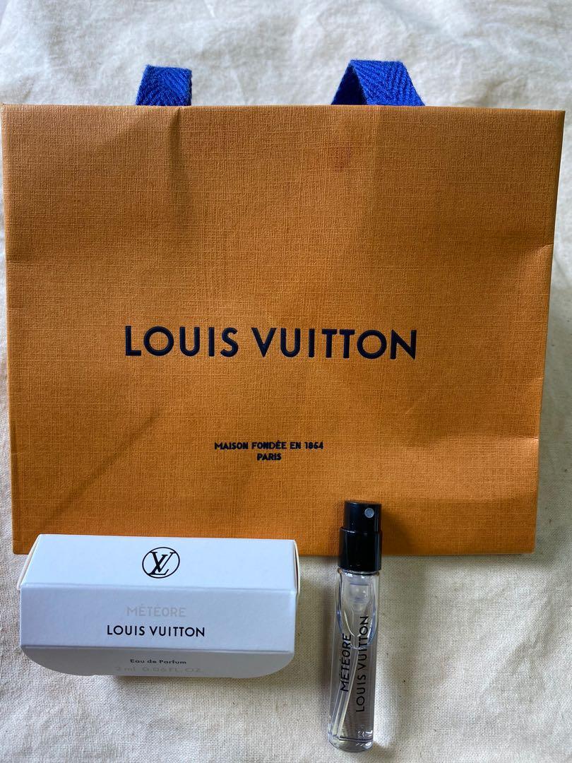 Louis Vuitton-Meteore 2ml vial, Beauty & Personal Care, Fragrance ...