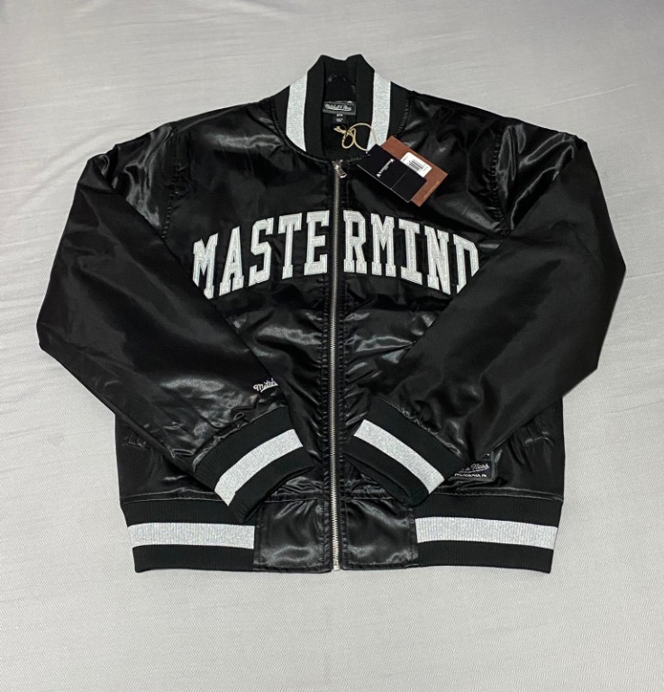 mastermind japan x mitchell & ness jacket, 男裝, 外套及戶外衣服