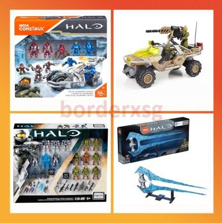 Halo Mega Construx Arctic Warthog Mega Bloks HALO Dual Mode UNSC