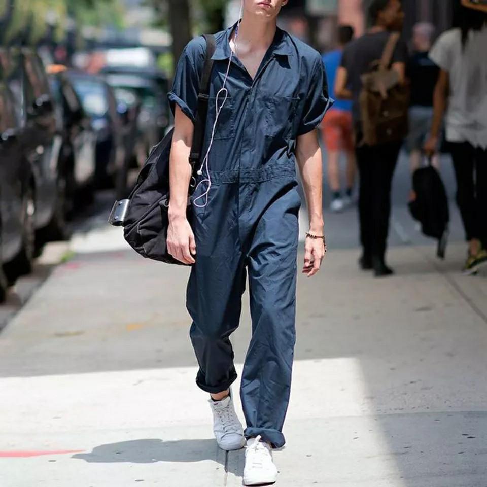 Men overalls new arrivals short