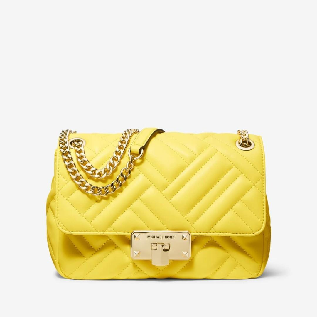 MICHAEL KORS Peyton Medium Patent Shoulder Bag 7092020004 Barang