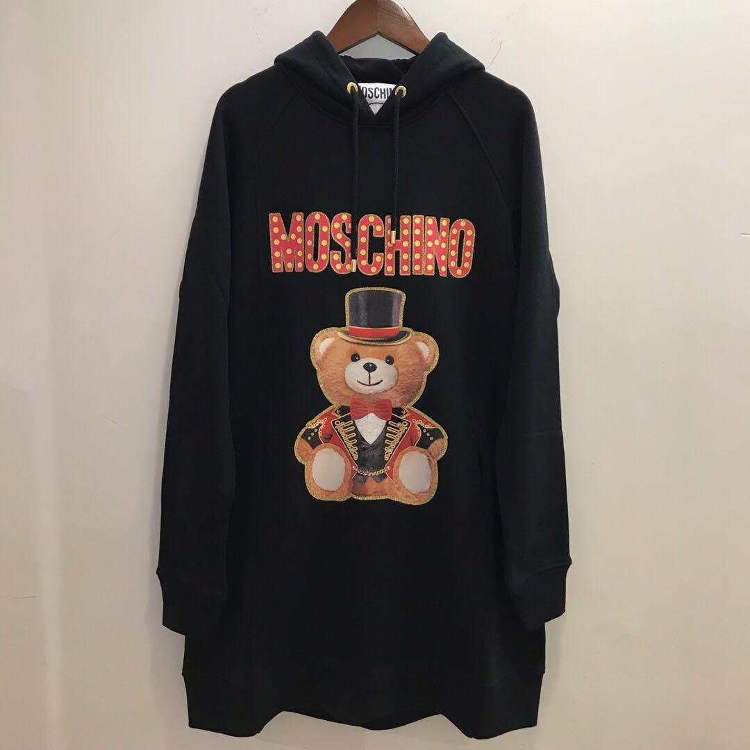 Moschino hoodie dress hot sale